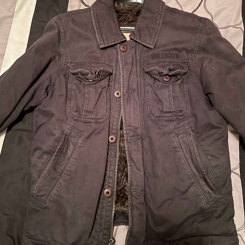 Hollister with the fur